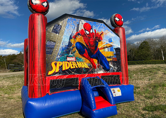 Kids Inflatable Bouncer Castle Outdoor Commercial Party Spider Man Bouncy Castle Hire