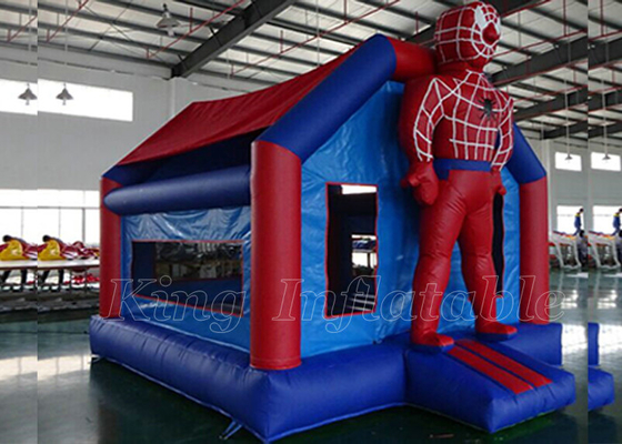 Spider Man Themed Inflatable Bouncer Jumping Bouncy Castle Bounce House