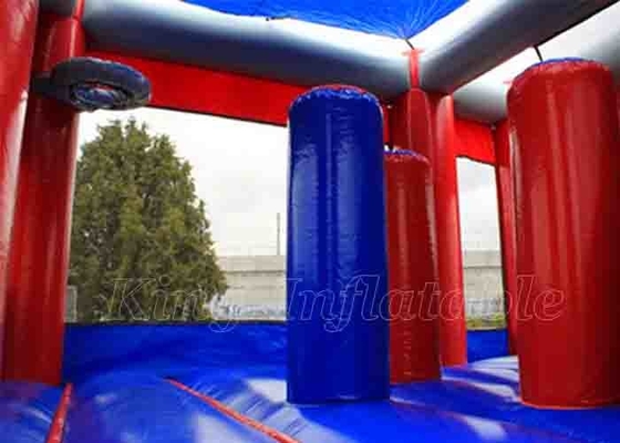 Kids Bounce House Combo Bouncer Jumper Spiderman Inflatable Castle With Slide