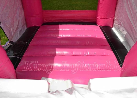 Princess Pink Bouncy Castle Bouncers Kids Game Inflatable Bounce House Combo With Slide