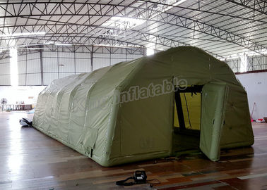 Single Layers Arched Inflatable Event Tent Oxford Fabric With Green Color