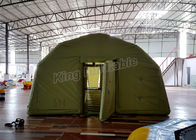 Single Layers Arched Inflatable Event Tent Oxford Fabric With Green Color