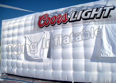 Waterproof  Sewn White PVC Inflatable Event Tent Fast Inflated For Activity