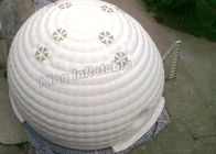 Fire - Resistant White Inflatable Event Tent , Inflatable Dome Tent For Project Show Events