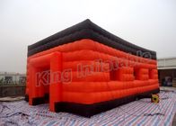 CE Inflatable Party Floating House Inflatable Event Tent With Orange Color Double Layers Design