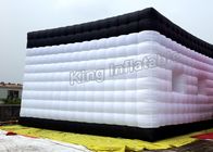 0.4mm PVC Tarpaulin Inflatable Marquee Tent With LED Light For Exhibitions
