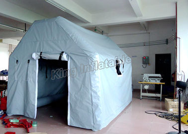 Grey Waterproof 6X4m Inflatable Event Tent For Army Medical Or Camping