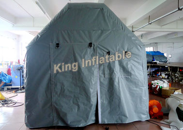 Grey Waterproof 6X4m Inflatable Event Tent For Army Medical Or Camping