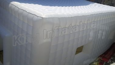 Marquee Reinforced Seam Inflatable Event Tent PVC Stretch Building Tent With Door And Windows