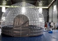 Outdoor Rental Transparent Inflatable Cube Tent Bubble Tent With Double Layers