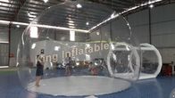 0.65mm PVC Transparent Inflatable Tent Clear Air Bubble Tent With Single Layer