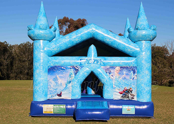 Frozen Inflatable Bouncer Bouncy Castle Commercial PVC Bounce House For Kids Party