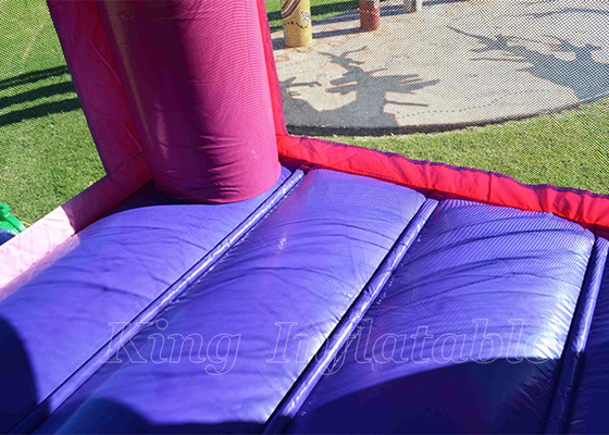 Disney Princess Inflatable Bouncing Castle Outdoor Parties Juming Bounce House For Girls