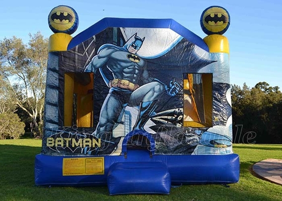 Superheroes Batman Childrens Bouncy Castle Combo Inflatable Bouncer Bounce House