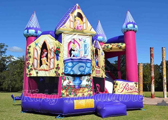 Princess Jumping Castle Outdoor Kids Party Inflatable Bounce House Combo For Hire