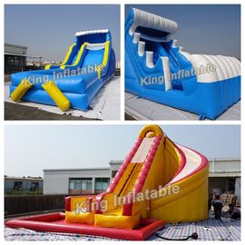 0.9 mm PVC Bear Haunt Inflatable Water Parks 3 Pool Three For Outdoor