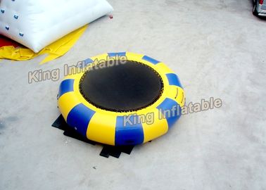 5m Diameter Blow Up Water Trampoline  PVC Tarpaulin Water Toy For Christmas Party