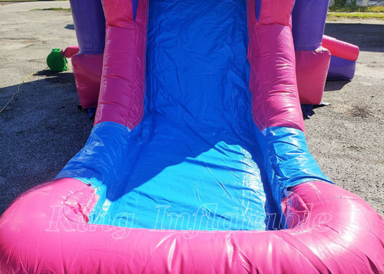 Pink Inflatable Bounce House Outdoor Game Girls Party Bouncer Bouncy Castle