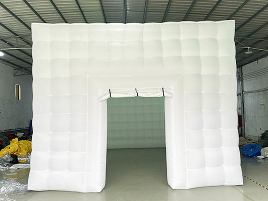 210D Oxford Inflatable Cube Tent Adults Outdoor Event Party Night Club Air Blow Up Tents