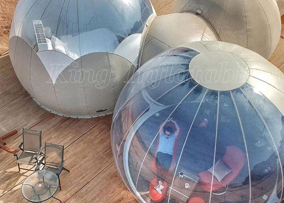 Bubble House Outdoor Glamping Camping Dome Transparent Inflatable Bubble Tent