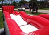 Rent Inflatable Water Slides Kids Jumping Bounce Red PVC Large Inflatable Water Slides