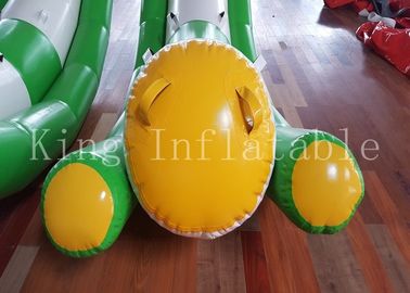 Sea Inflatable Water Toy / Inflatable Water Seesaw Sport For Amusement Park