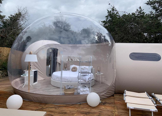 Water Resistant Inflatable Bubble Tent With Air Blower 220V/110V