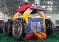 5 * 4 M Colorful Car Inflatable Jumping Castle And Commercial  Bouncy Castle