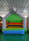 Elephant Grey Inflatable Bouncy Castles Funny for Kids with Size 4*4m
