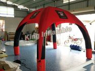 Red Advertising  Outdoor Air Sealed Inflatable Spider Tent with 0.65mm PVC Tarpauline