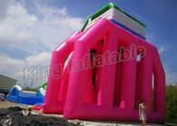 Custom Exciting Flying Water Slide Inflatable PVC With Blower