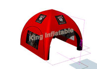 Red PVC Tarpauline Inflatable Event Tent Igloo For Exhibition , Inflatable Marquee