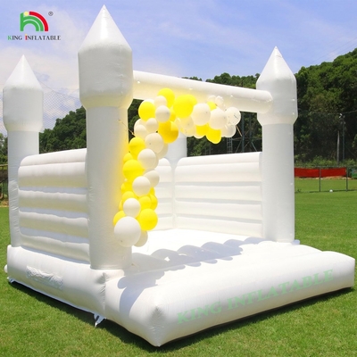 Backyard Water Jumper Toy White Castle Bouncer Outdoor And Indoor Party Inflatable Bounce House Kids Castle