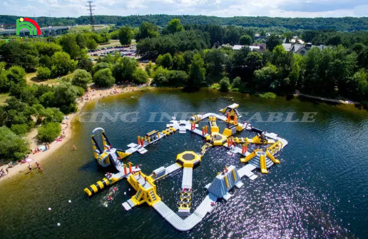 Customized Floating Aqua Park Water Amusement Park Inflatable Water Park Equipment