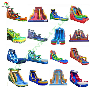 Customized Outdoor Kids Adults Party Jumping Bouncy Castle Water Slide Toboggan Gonflable Inflatable Water Slid