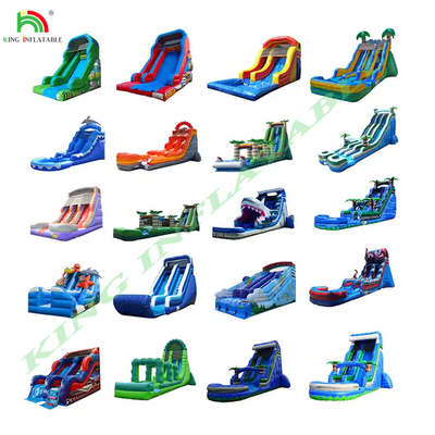 Multiple Styles Customization Commercial Residential Inflatable Water Slide Inflatable Slide With PVC Water Slides