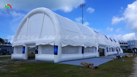 White Inflatable Tent Portable Outdoor Inflatable Disco Nightclub Tent For Events