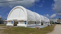White Inflatable Tent Portable Outdoor Inflatable Disco Nightclub Tent For Events