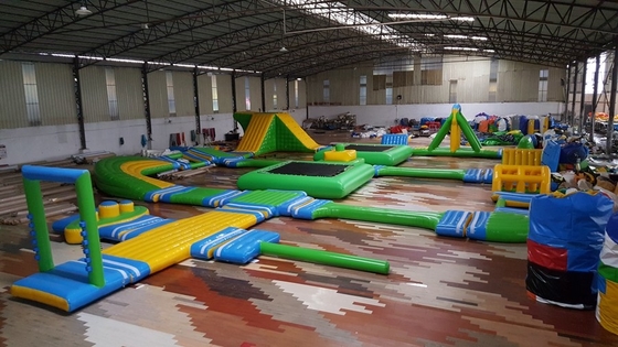 Waterpark Large Inflatable Water Park Equipment Floating Customized Inflatable Aqua Park