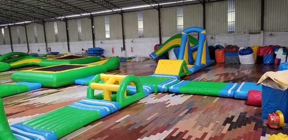 Inflatable Water Park Equipment Floating Inflatable Aqua Park