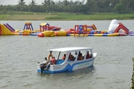 Sea Large Inflatable Floating Water Park Game Floating Island Equipment