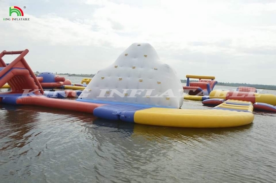 Sea Large Inflatable Floating Water Park Game Floating Island Equipment