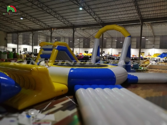 Inflatable Water Park Floating Game Floating Island Equipment