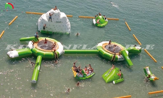 Inflatable Floating Water Park Inflatable Water Games Aqua Park Amusement Equipment For Events