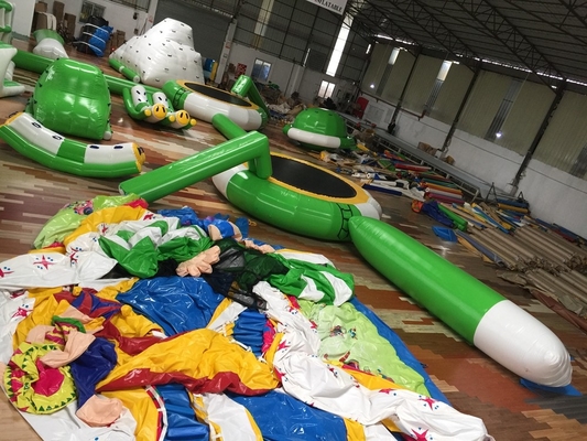 Inflatable Floating Water Park Inflatable Water Games Aqua Park Amusement Equipment For Events