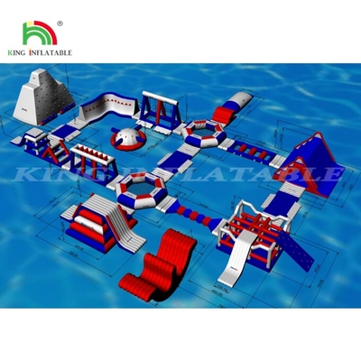 Customized Floating Inflatable Water Park Water Play Equipment