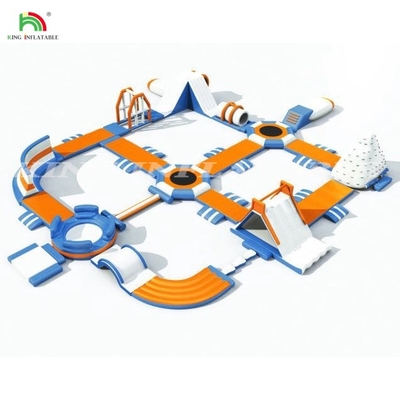 Customized Waterpark Large Inflatable Water Park Equipment Floating Inflatable Aqua Park