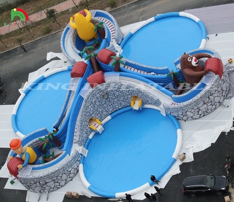 Inflatable Pool Water Park Swimming Ball Toys Pools Inflatable Water Slide For Kids And Adults