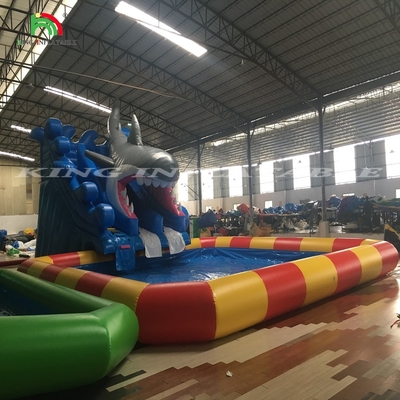 Inflatable Water Park With Water Slide And Pool Custom Inflatable Ground Water Park For Kids And Adults