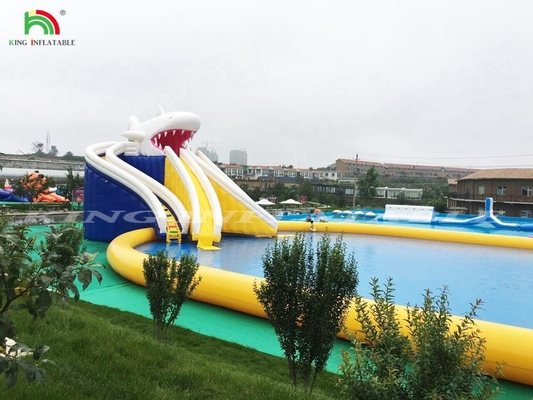 Water Park Design Build Inflatable Water Theme Park Rental Water Play Equipment